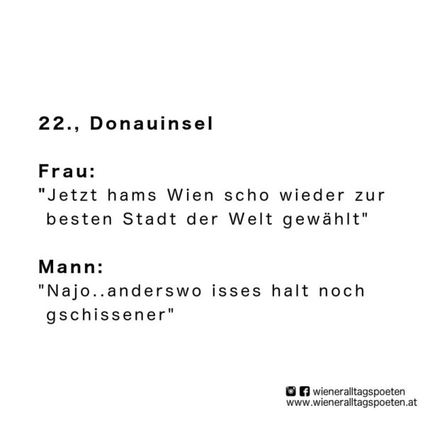 Häferl_22., Donauinsel, Anderswo isses noch gschissener