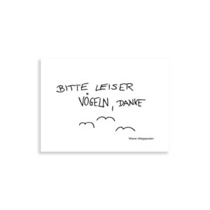 Postkartenset: Stiegenhauszettel – Bild 1