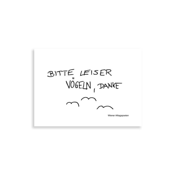 Postkartenset: Stiegenhauszettel