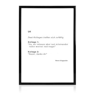 Print A4 optional mit Bilderrahmen, U4 – Bild 1